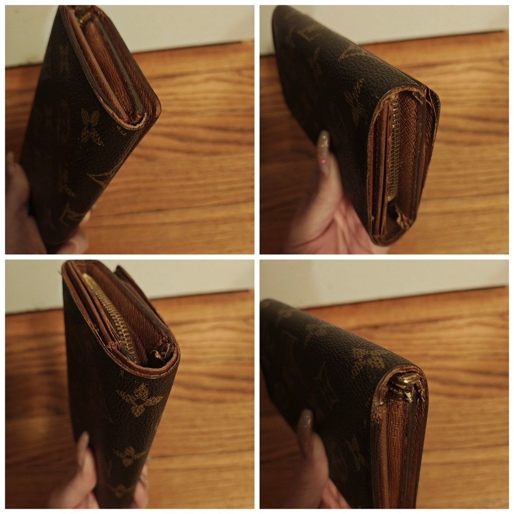 Louis Vuitton Monogram Porte Monnaie Tresor Wallet - Picture 15 of 16